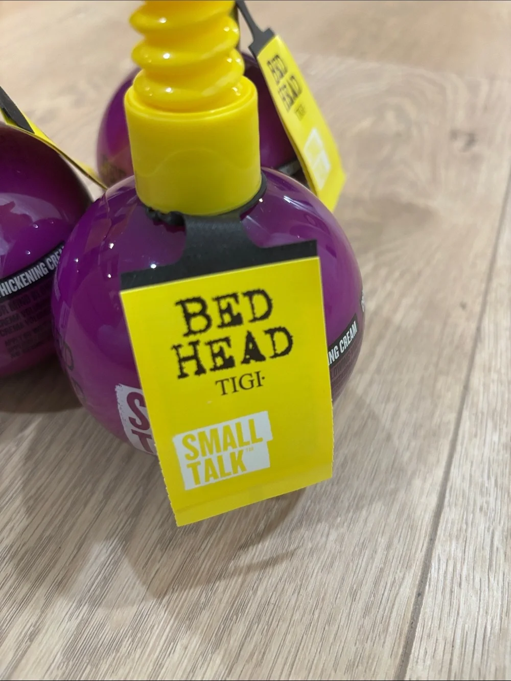 BedHead Small Talk Kids Shampoo & Conditioner – Purple and Yellow Pump